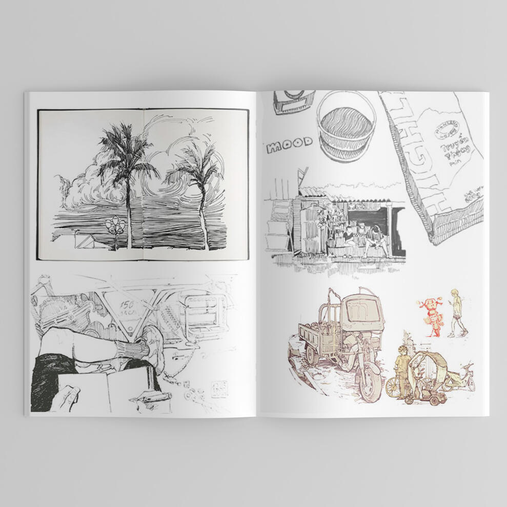Page from an artbook Page from an artbook