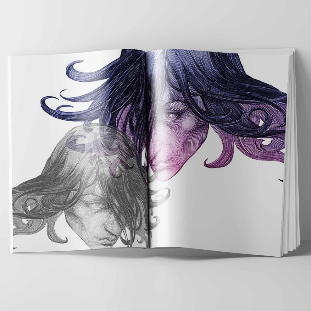 Page from an artbook Page from an artbook