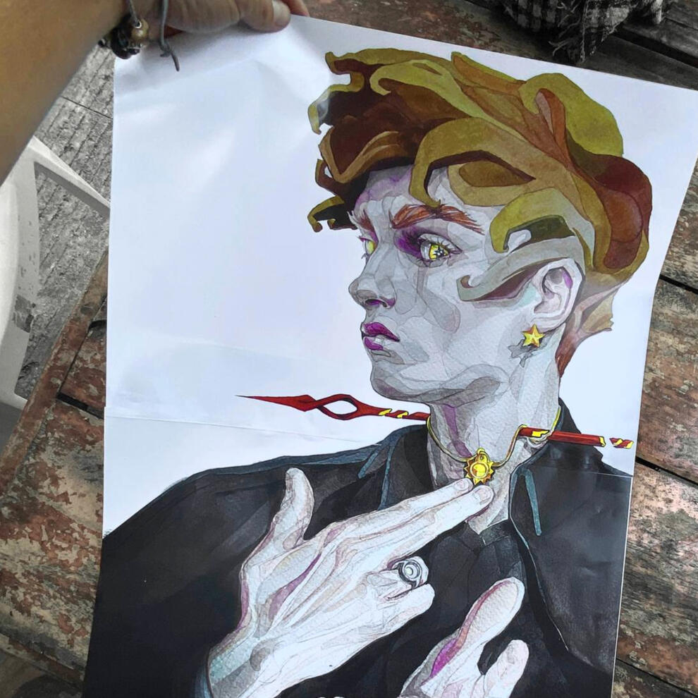 Watercolor A3 from $425